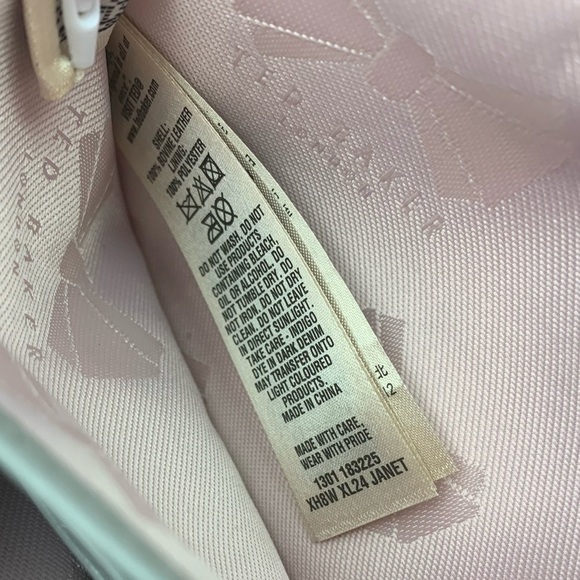 Ted Baker Janet Metallic Leather Crossbody Matinée Wallet on a Chain - Picture 9 of 10